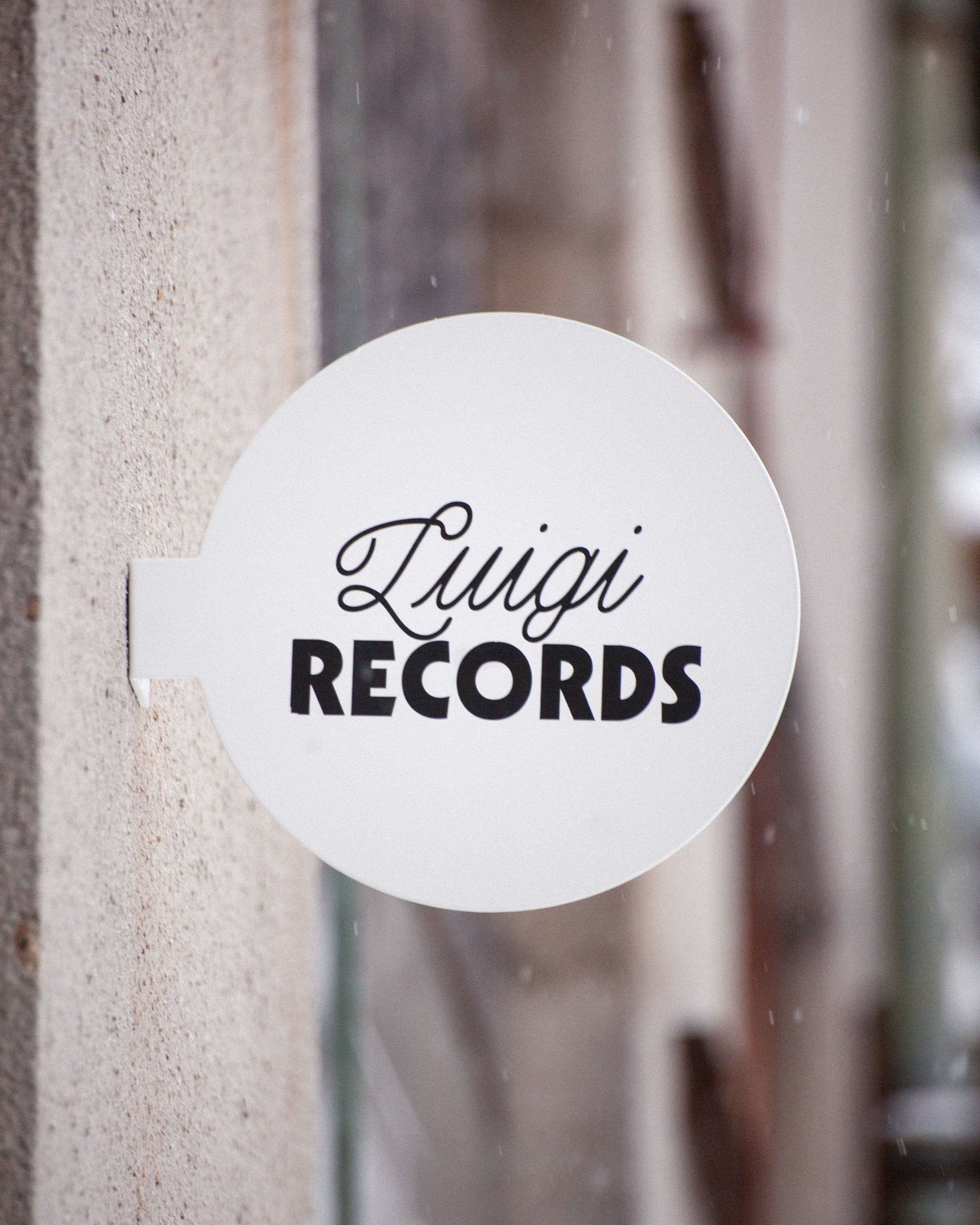 Rundes Auslegerschild Ø300 mm