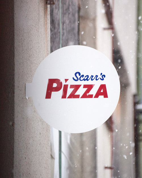 Rundes Auslegerschild Ø450 mm